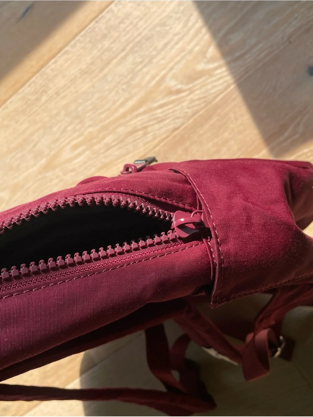 Jordan Maroon Mini Backpack with Jumpman Patch